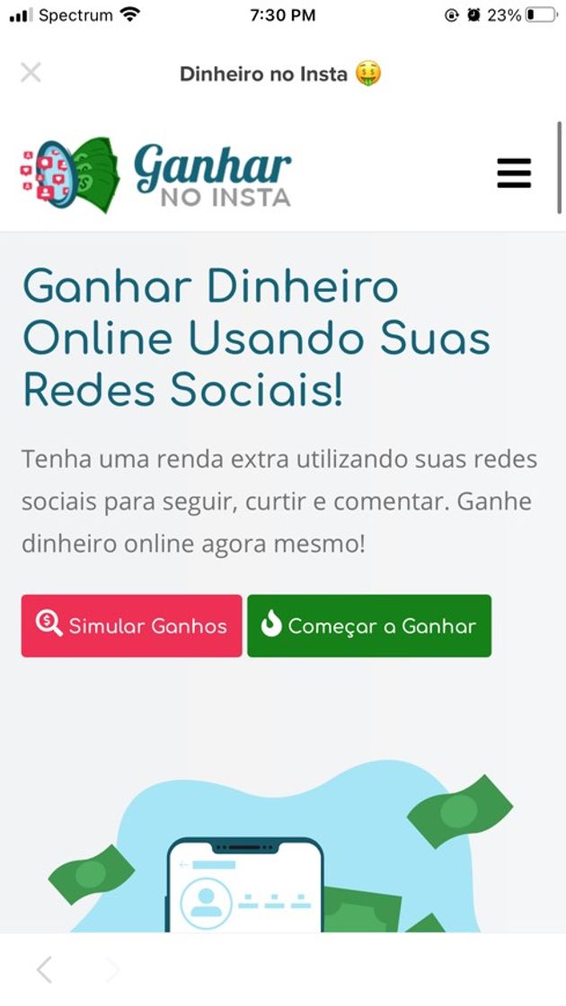 Social Ganhar dinheiro no Instagram 