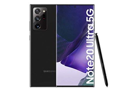 Samsung Galaxy Note20 Ultra 5G Smartphone Android Libre de 6.9" 256GB, Negro
