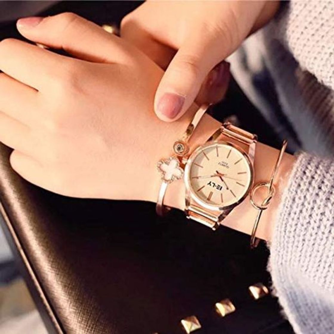 Social TCEPFS 3 unid Top Brand Women Watches Fashion Party Ladies Watch Reloj