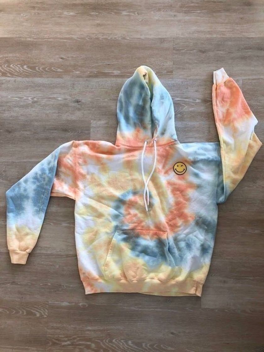 Fashion Moletom Tie Dye 