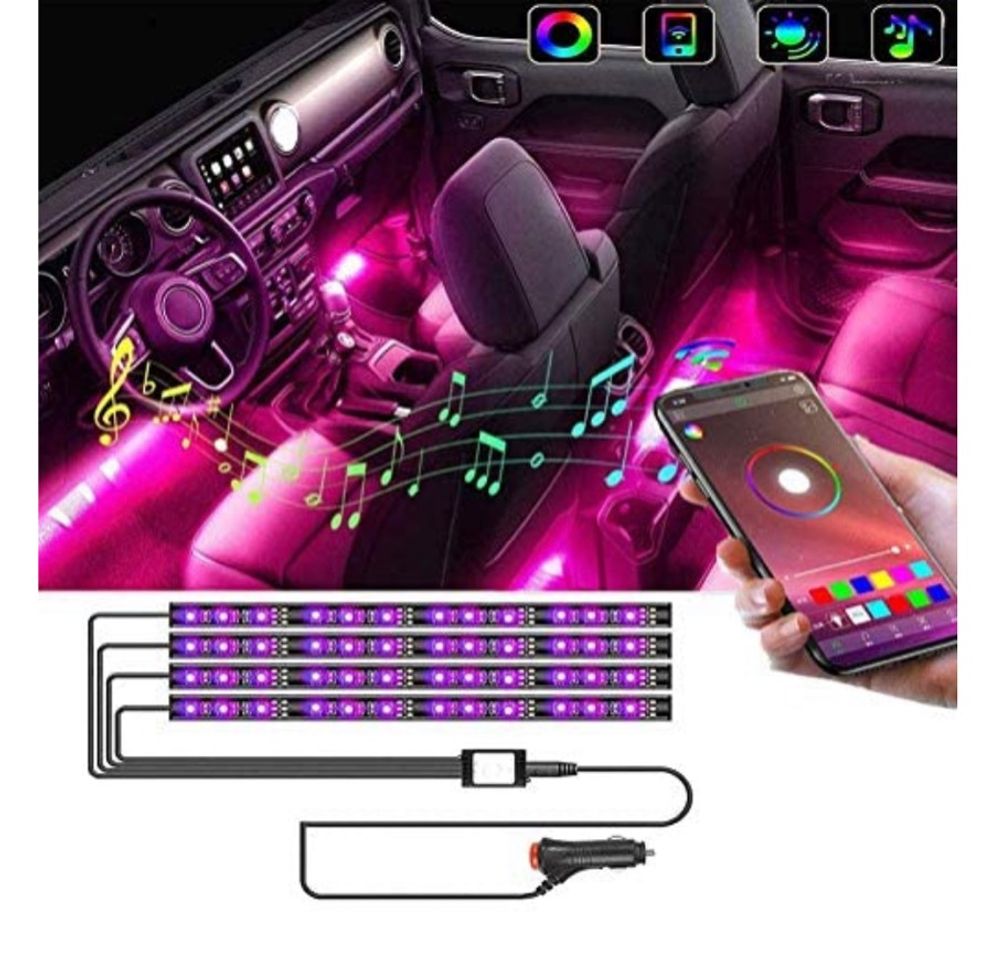 Moda Luces led para el coche 