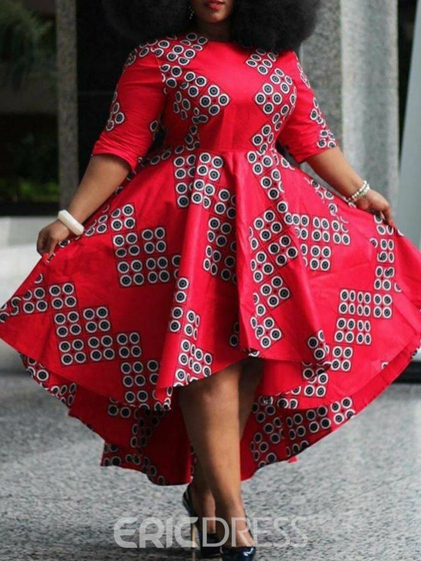 Social Vestido africano 