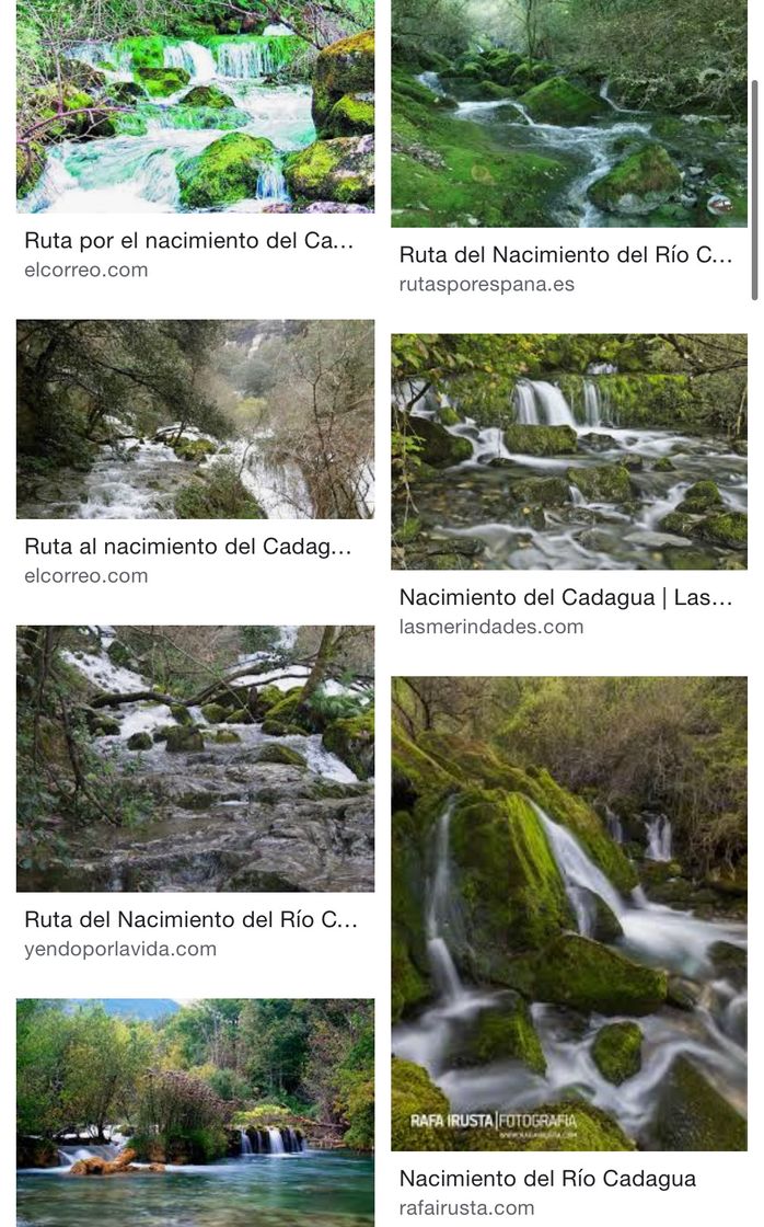 Lugar Nacimiento del Río Cadagua, Burgos