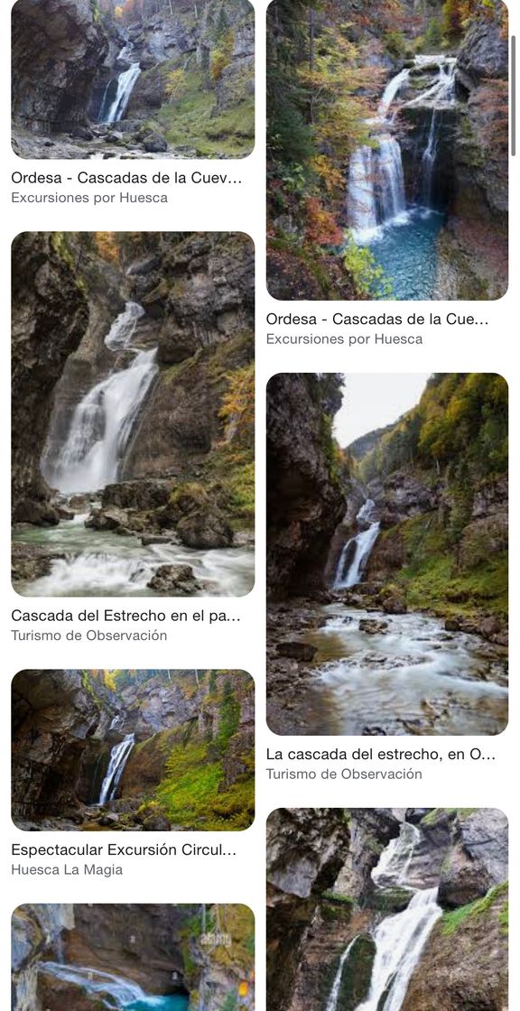 Place Cascada del Estrecho