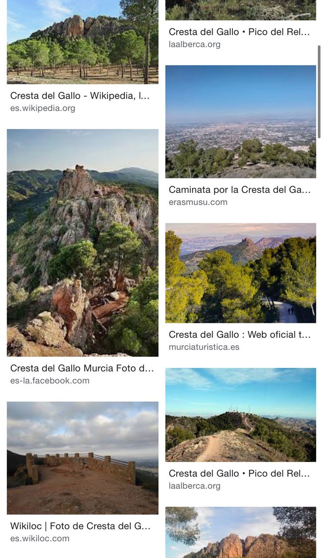 Place Cresta Del Gallo, El Valle, Murcia