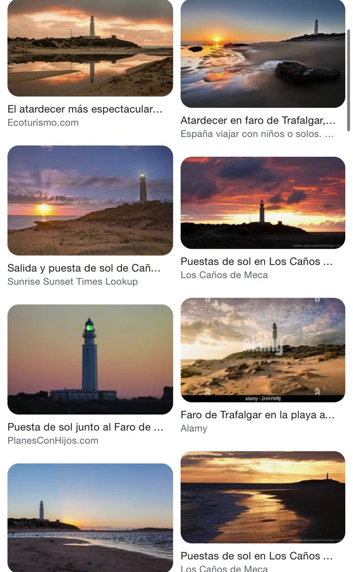 Places Faro de Trafalgar