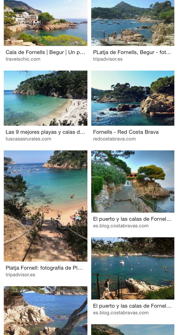 Lugar Platja de Fornells