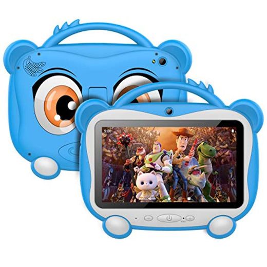 Tablet Para Niños 7 Pulgadas Tablet Infantil Android 10.0 Quad-Core Processor, 16GB