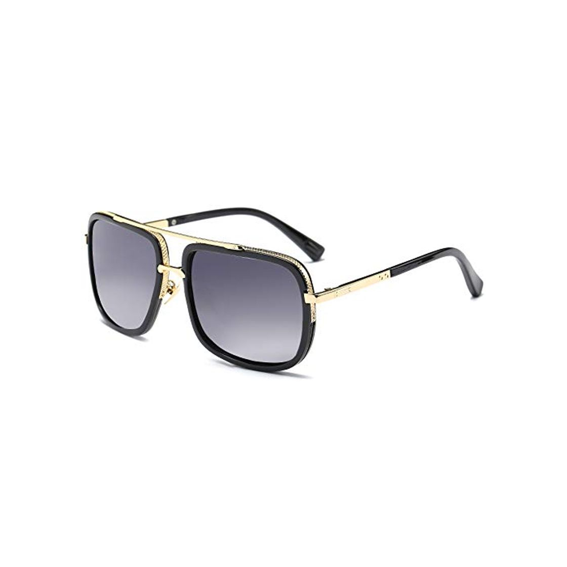 Moda SHEEN KELLY Retro Vintage Baratas para Mujer y Hombre Marco de metal Grandi gafas de sol Metal Pilotos Espejo