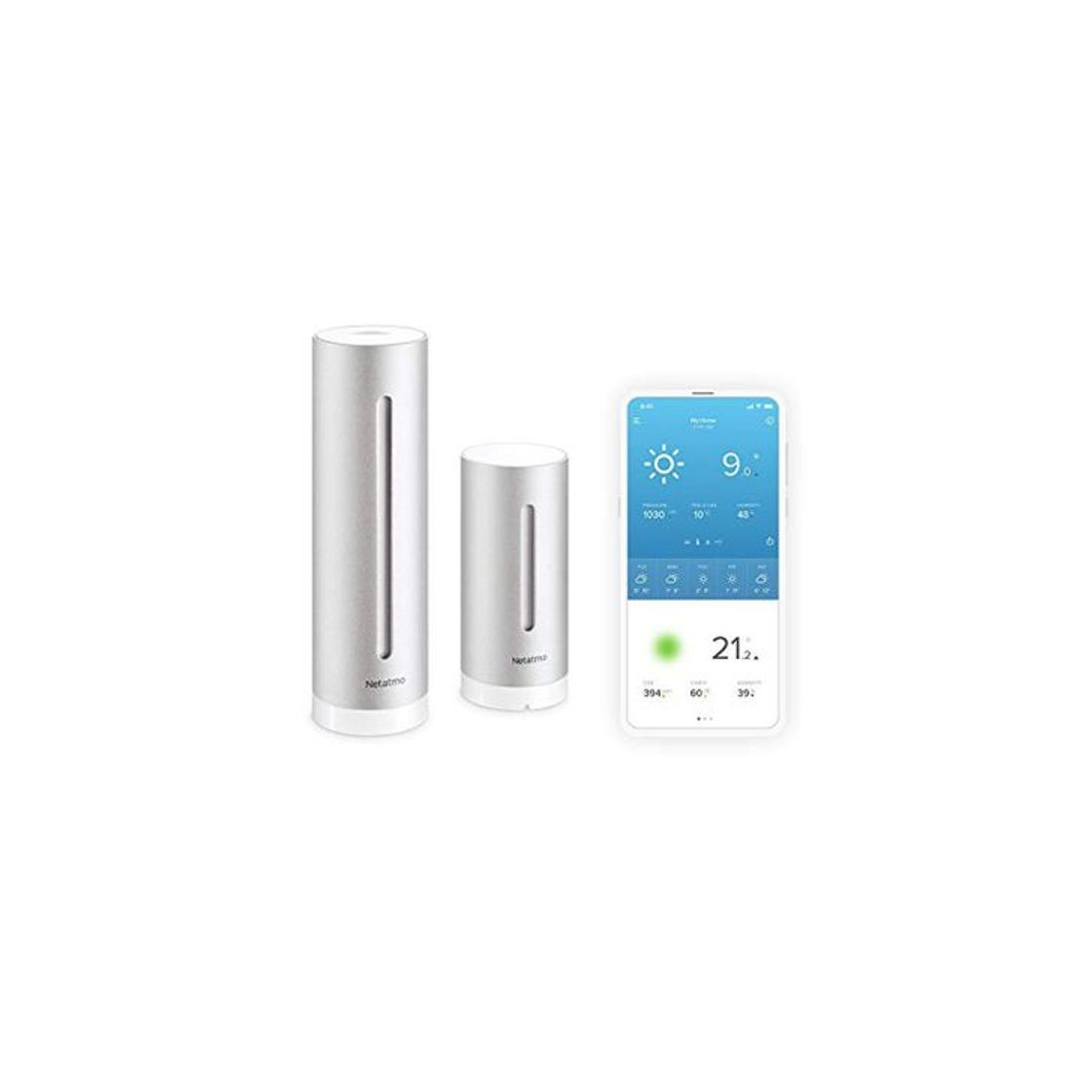 Producto Netatmo Estación Meteorológica Inalámbrica Interior Exterior Con Wifi