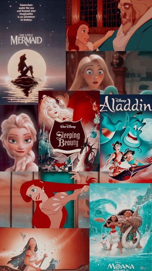 Social Princesas da Disney, aesthetic 
