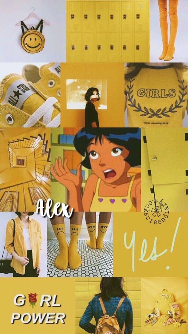 Social Aesthetic Amarelo