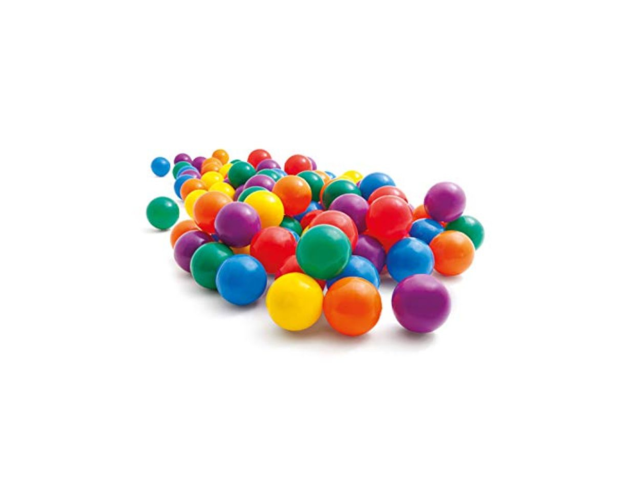 Social Intex 49602NP - Pack 100 bolas multicolor de 6