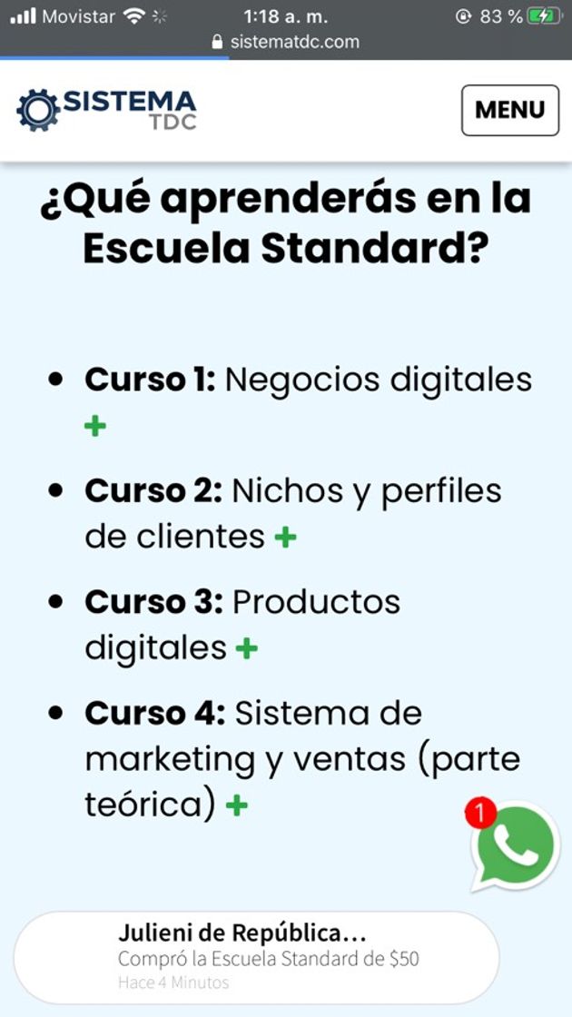 Product Escuela de marketing para negocio