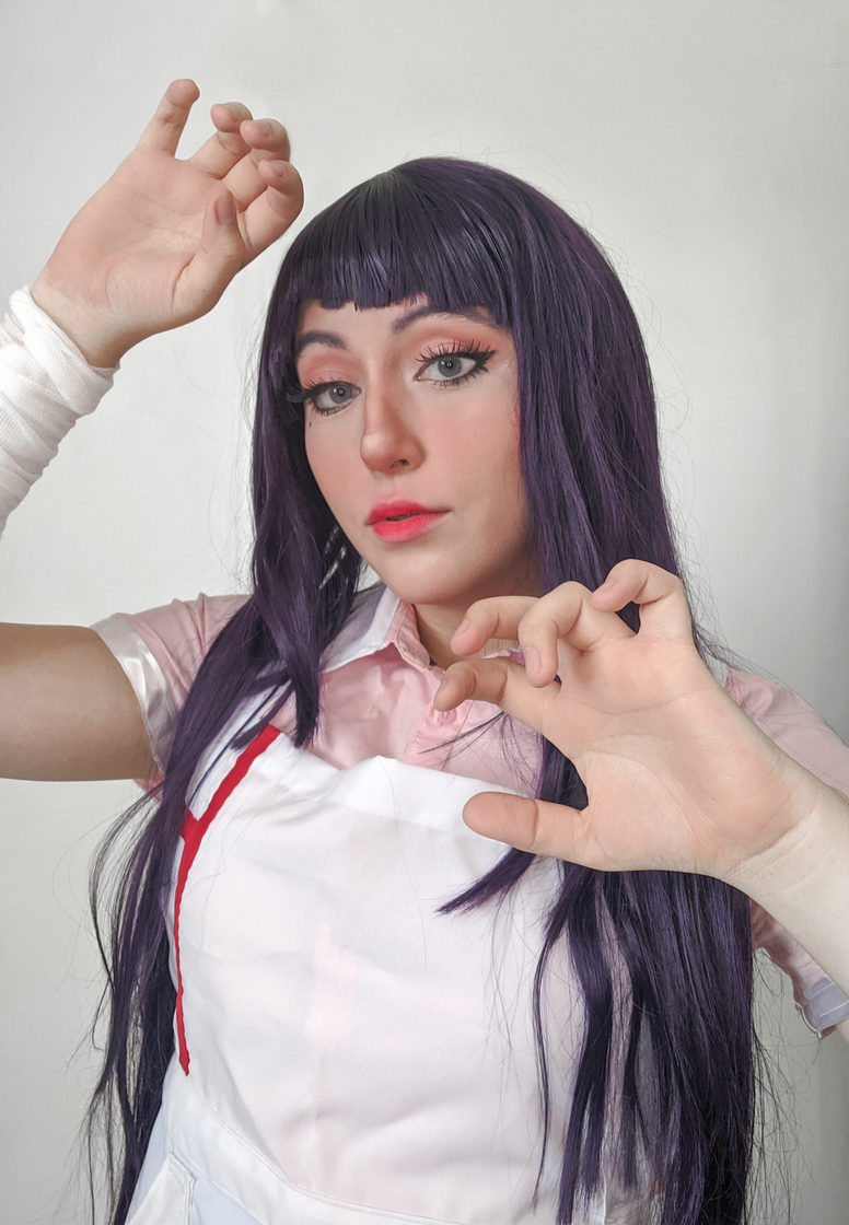 Moda Cosplay Mikan Tsumiki danganronpa 2 goodbye despair