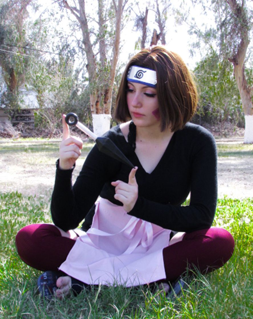 Fashion Cosplay Rin Nohara Naruto Shippuden