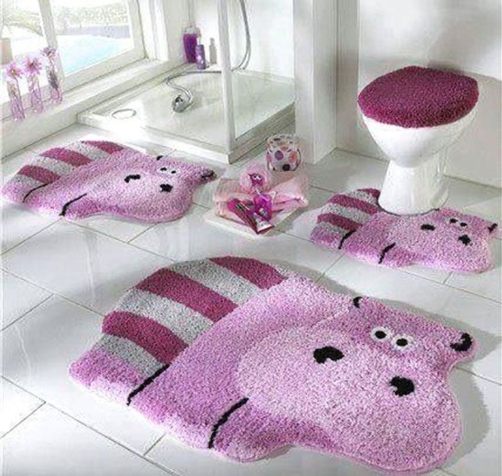 Moda KMAT alfombras de baño para baño de lujo, suave ... - Amazon.com