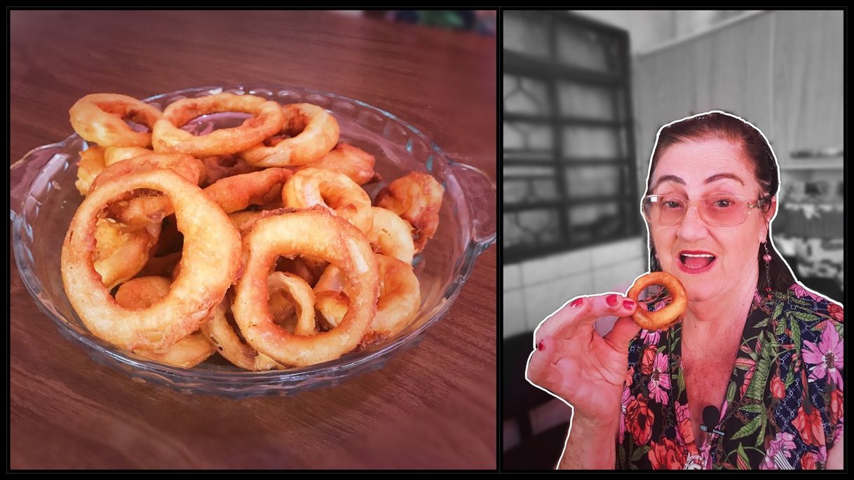 Fashion Cebola Empanada - Onion Ring | Crocante e Delicioso - YouTube