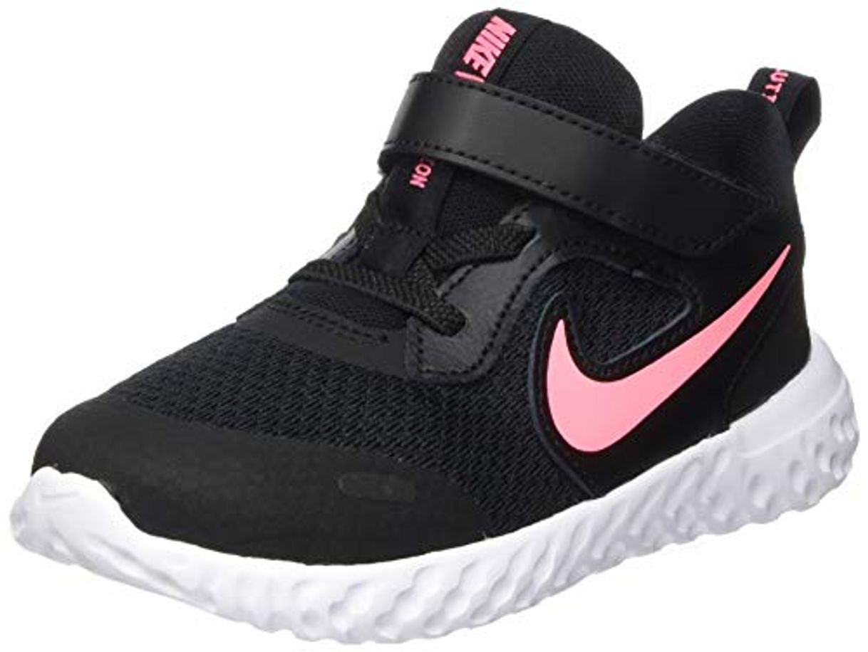 Moda Nike Revolution 5, Walking Shoe Unisex niños, Black