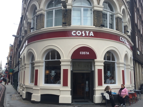 Restaurants Costa Coffee