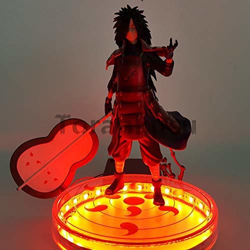 Products DADATU Figura De Acción Naruto Uchiha Madara Led Rinnegan Base 200Mm Naruto