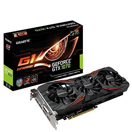 GeForce GTX 1070 G1 Gaming 8G - Tarjeta gráfica
