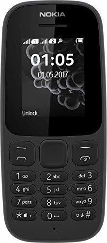 Nokia 105 DS Teléfono móvil, SIM doble, 4.57 cm