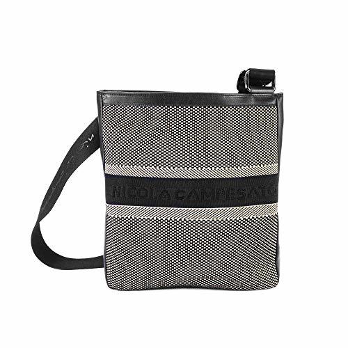 Place Nicola Campesato Elia Knit Bag Bolso para hombre de cuero y algodon