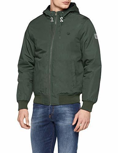 Social Element Dulcey Chaqueta, Hombre, Verde