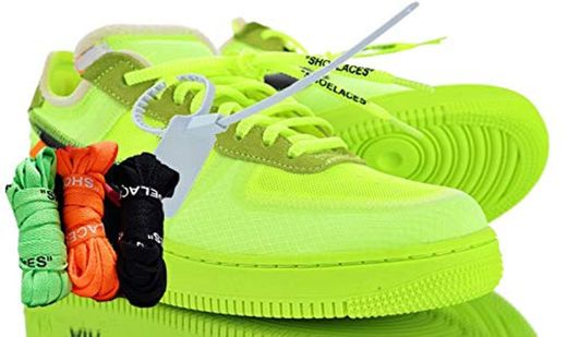 Off Femme Hombre Zapatillas Basket Zapatos Running Volt Black Trainers White Sneaker