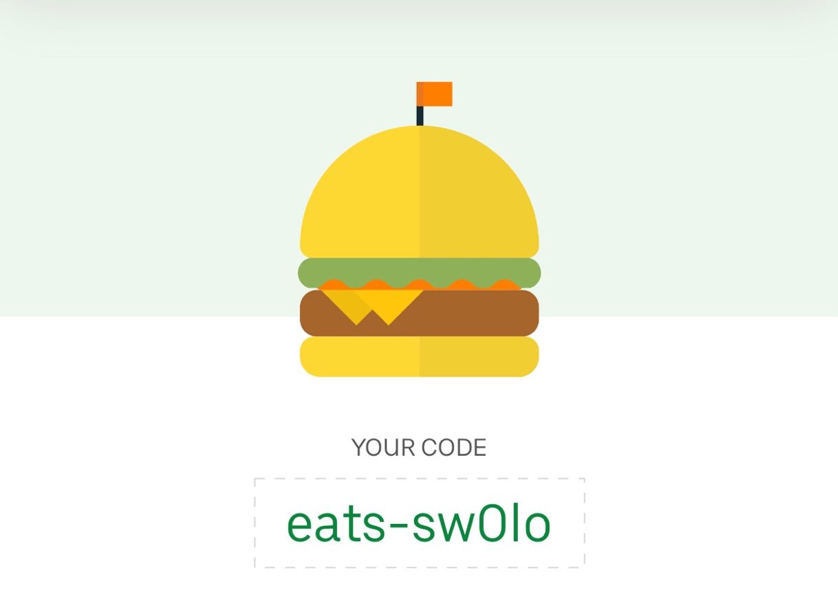 App Uber Eats: Order Food Delivery