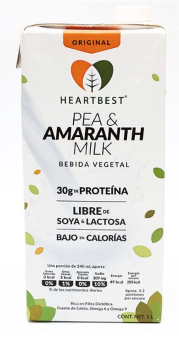 Product Heartbest Leche de amaranto y chícharo