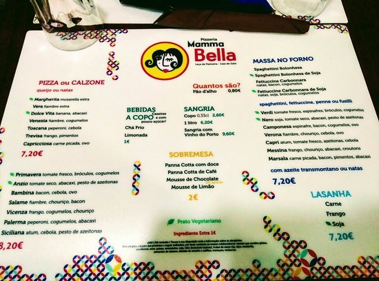 Restaurantes Mamma Bella Cais de Gaia