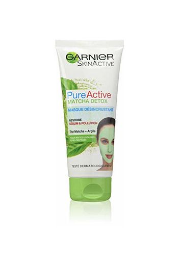 Garnier Pure Active máscara Gel Matcha 100 ml - juego de 2
