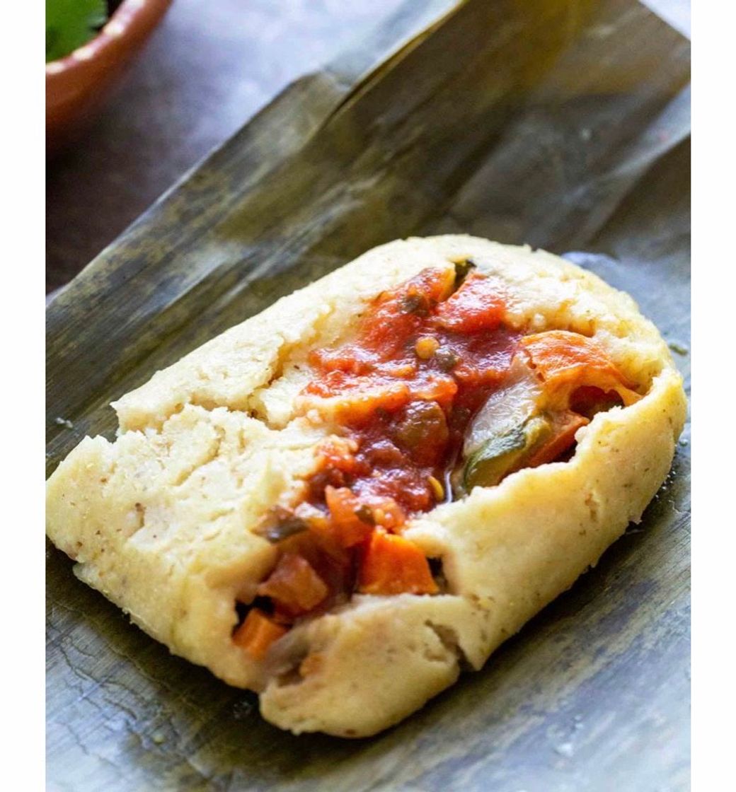 Moda aqui les Dejo unos tamales deliciosos 🥰 ,que rico 