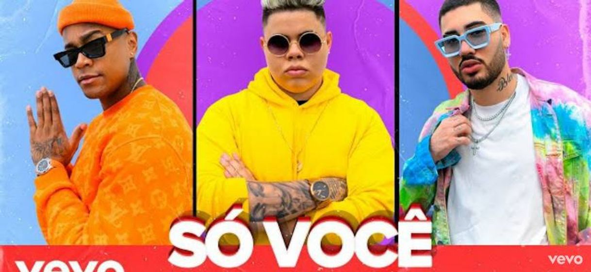 Canción Léo Santana, Rogerinho, Kevinho - Só você