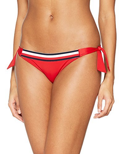 Lugar Tommy Hilfiger Side Tie Braguita de Bikini, Rojo