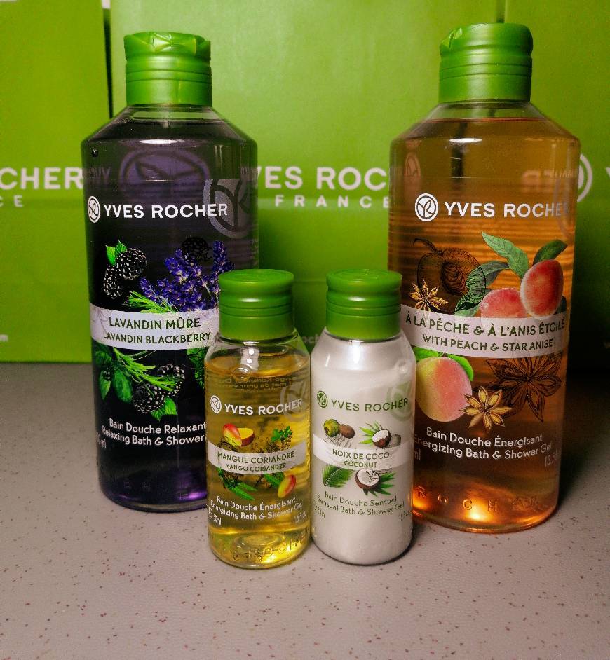 Yves Rocher – Ducha Baño Lavanda de color morado