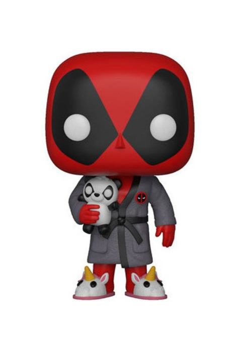 Social Funko- Figura Pop Marvel Parody Deadpool in Robe Vinilo, Multicolor