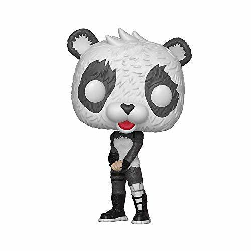 Social Funko- Pop Vinilo: Games: Fortnite: P.A.N.D.A Team Leader Figura Coleccionable, Multicolor, Estándar