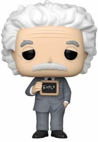 Social Funko Pop Figura De Vinil Icons: Albert Einstein Scientist Coleccionable, Multicolor
