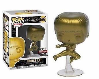 Funko - Figurine Bruce Lee - Game of Death Bruce Lee Kicking