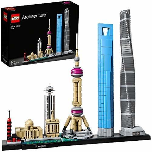 LEGO Architecture - Shanghái, Set de Construcción de Skyline con el World