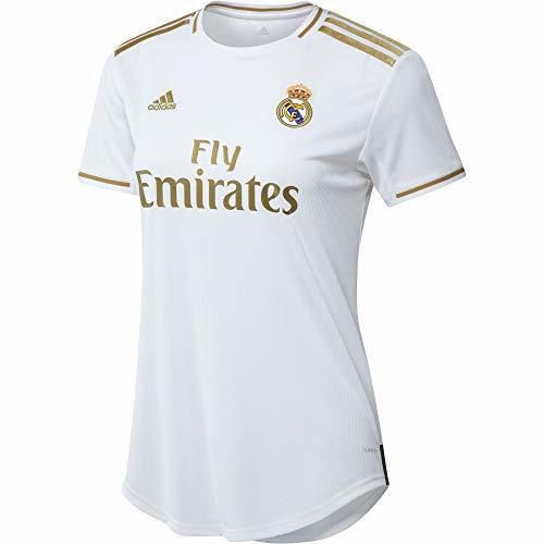 adidas Real Madrid Home Jersey Camiseta de Manga Corta, Unisex Adulto, Blanco