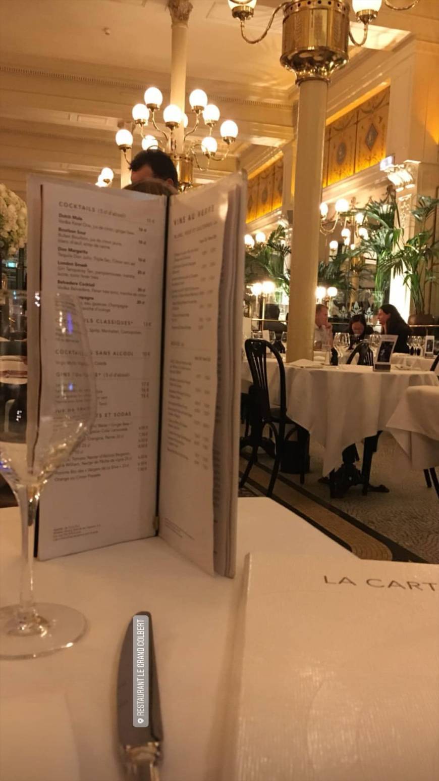 Restaurantes Le Grand Colbert