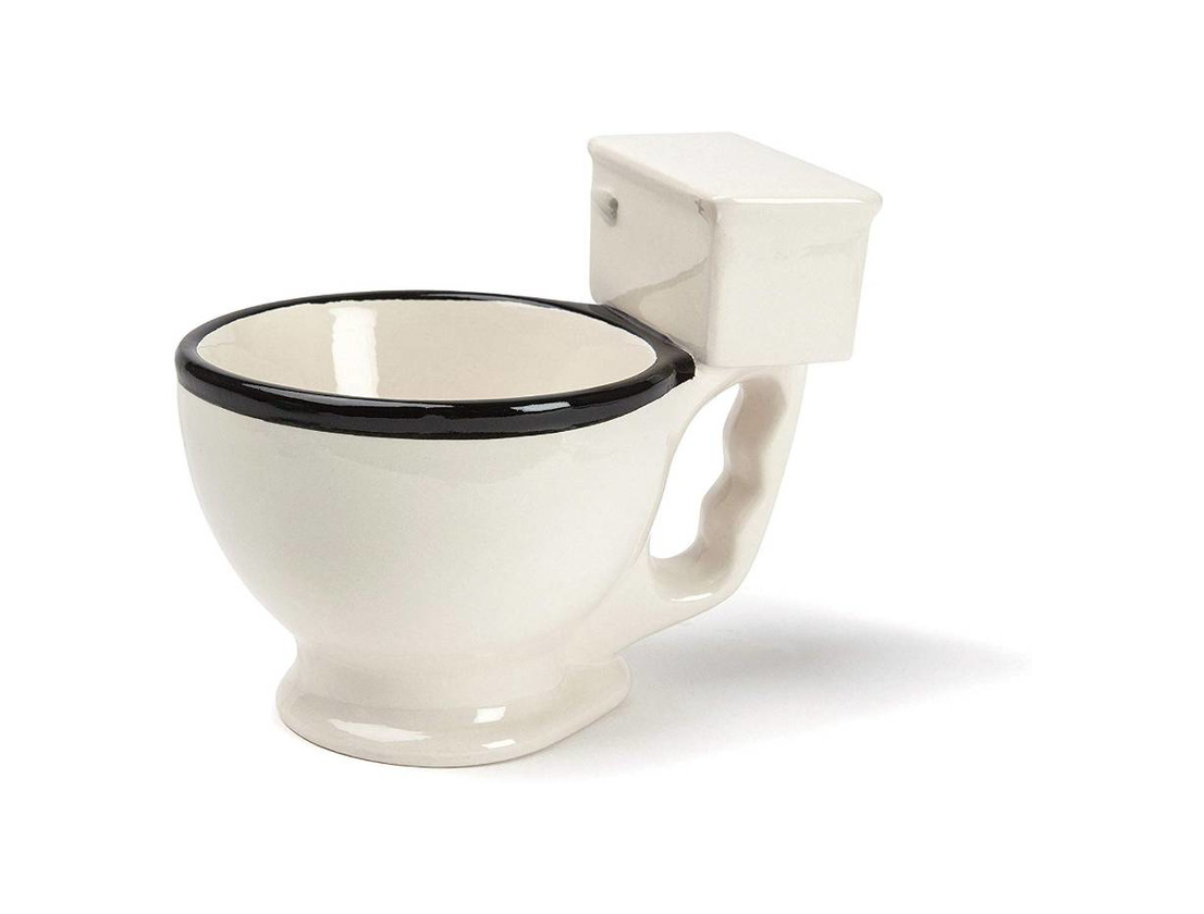 Product toiled coffee mug