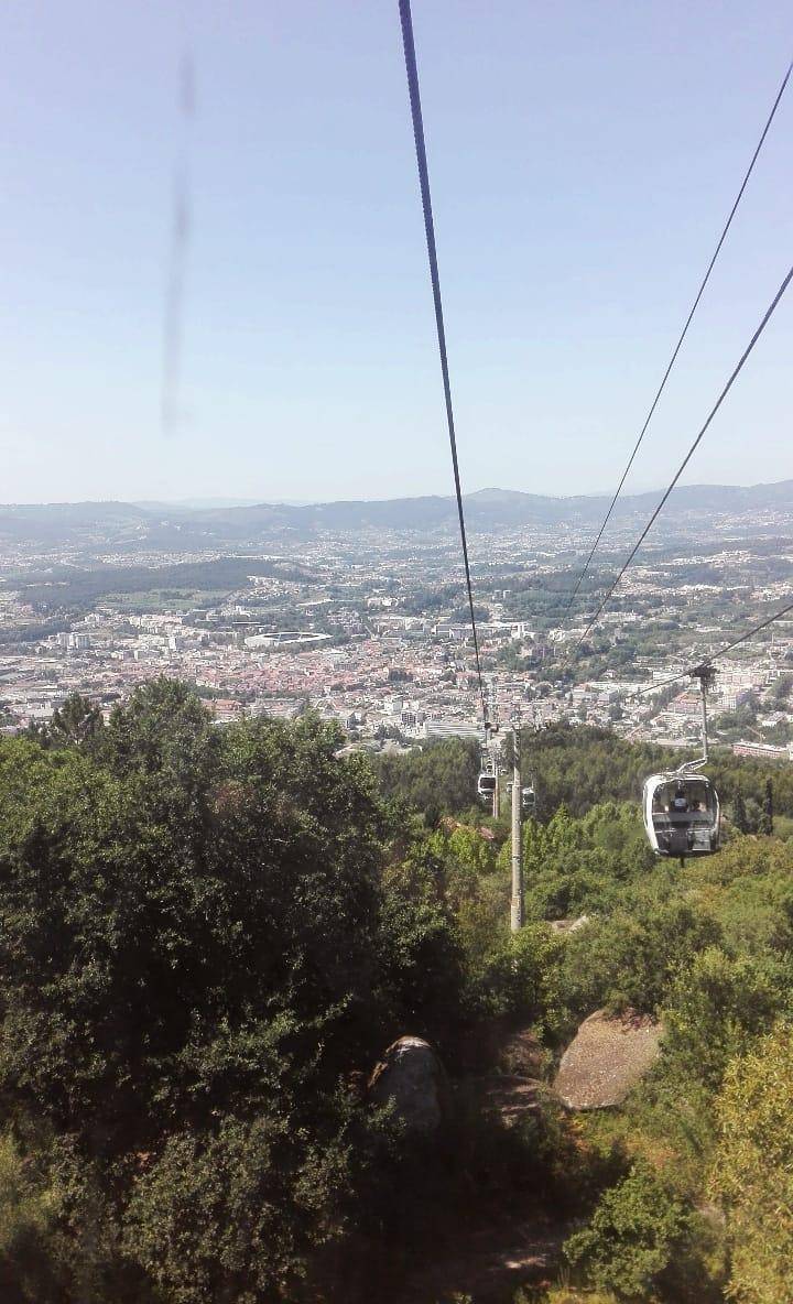 Place Teleférico da Penha, Guimarães.