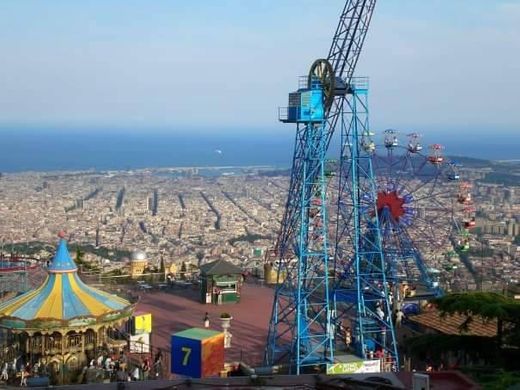 Barcelona Tibidabo Amusement Park