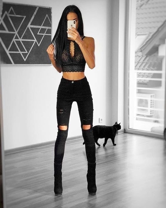 Fashion Black Outfit