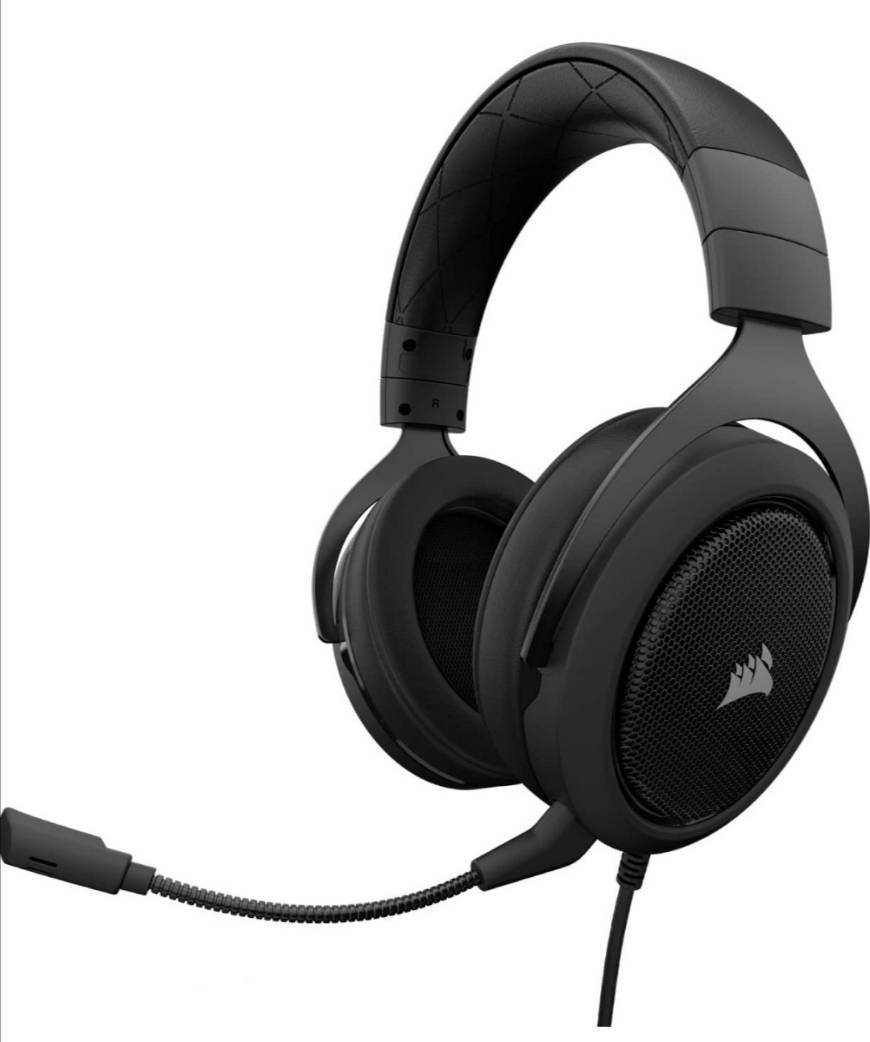 Videojuegos CorsairHS50-Auriculares Gaming com microfone desmontável 